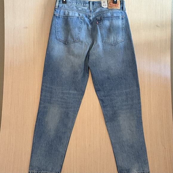 New Levis 550 '92 Mens Relaxed Taper Fit Jeans 36x34 Fade Distressed Blue $79.50 - Picture 6 of 8